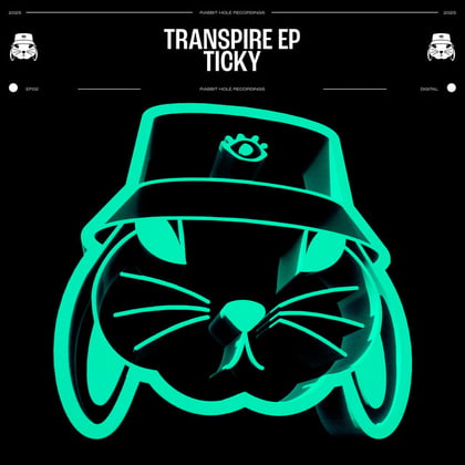 Transpire album by Ticky - Drum and Bass Cover Art