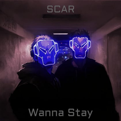 Wanna Stay album by Scar - Drum and Bass Cover Art