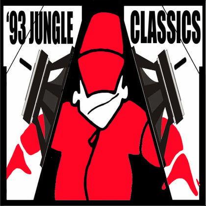 '93 Jungle Classics, Vol. 1 album by Bay B Kane - Drum and Bass Cover Art