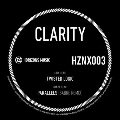 HZNX03 album by Clarity - Drum and Bass Cover Art