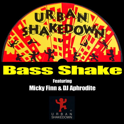 Bass Shake album by Aphrodite & Micky Finn - Drum and Bass Cover Art