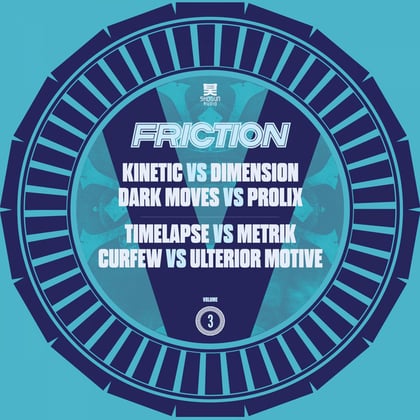 Friction vs., Vol. 3 album by Friction - Drum and Bass Cover Art