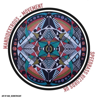 Movement album by Mandidextrous - Drum and Bass Cover Art