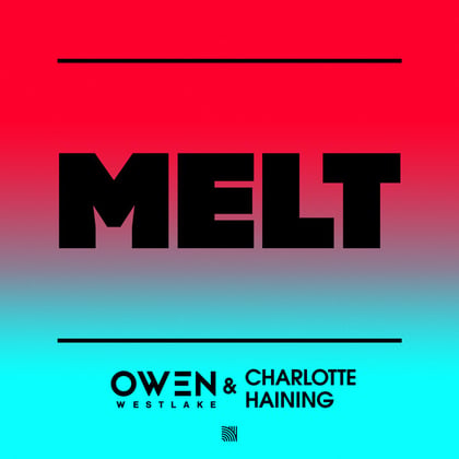 Melt album by Charlotte Haining - Drum and Bass Cover Art