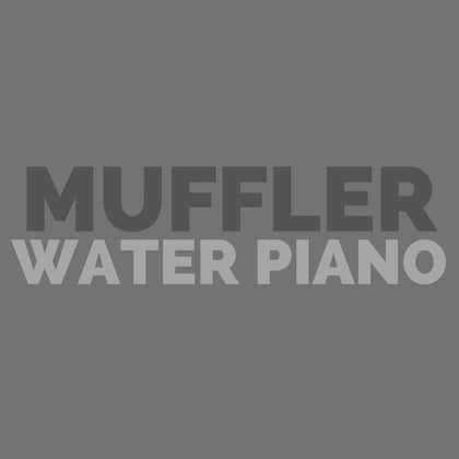 Water Piano album by Muffler - Drum and Bass Cover Art