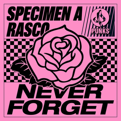 Never Forget album by Specimen A & Rasco - Drum and Bass Cover Art