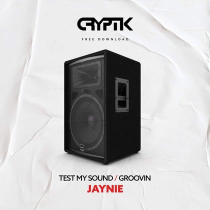 TEST MY SOUND album by Jaynie - Drum and Bass Cover Art