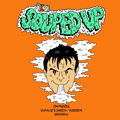 Charlie's Sheen album by D*Minds - Drum and Bass Cover Art