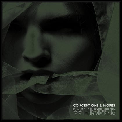 WHISPER album by Mofes - Drum and Bass Cover Art