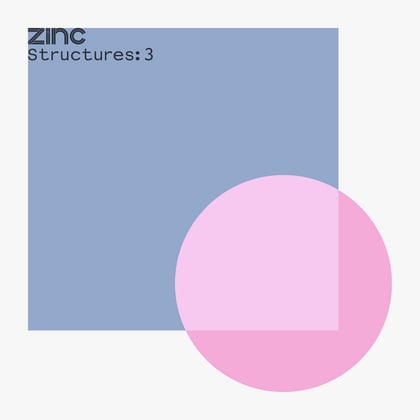 Structures: 3 album by DJ Zinc - Drum and Bass Cover Art