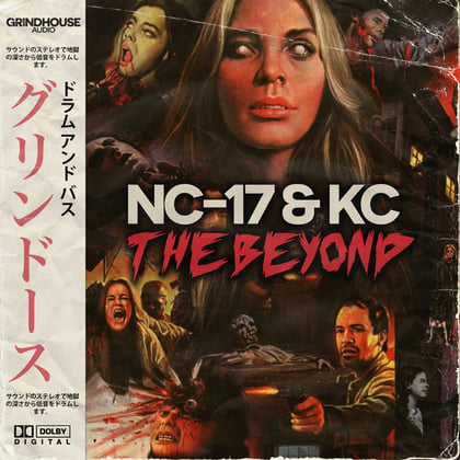The Beyond album by NC-17 - Drum and Bass Cover Art