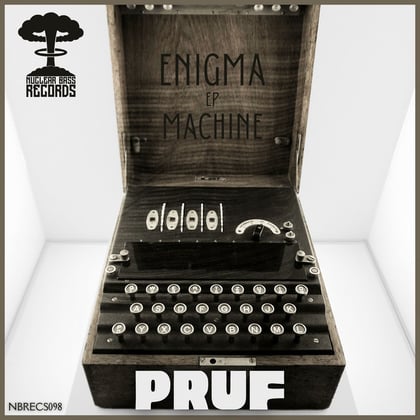 Enigma Machine album by Pruf - Drum and Bass Cover Art