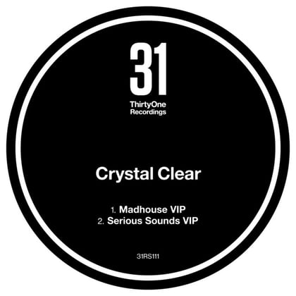 Madhouse VIP / Serious Sounds VIP album by Crystal Clear - Drum and Bass Cover Art