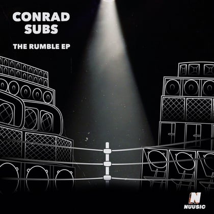 The Rumble album by Conrad Subs - Drum and Bass Cover Art