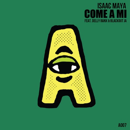 Come a mi album by Isaac Maya - Drum and Bass Cover Art