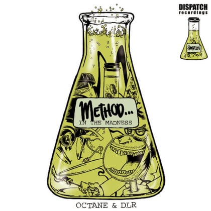 Method in the Madness LP Sampler album by Alix Perez, DLR & Octane - Drum and Bass Cover Art