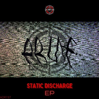 Static Dishcharge album by Pruf - Drum and Bass Cover Art