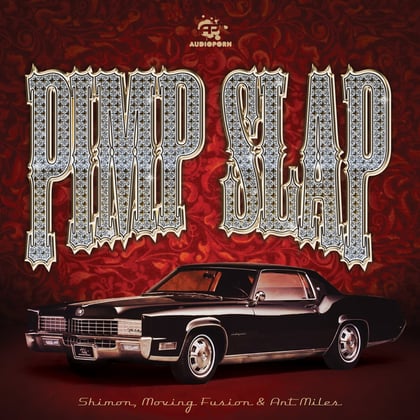 Pimp Slap / Underbelly album by Shimon, Moving Fusion & Ant Miles - Drum and Bass Cover Art
