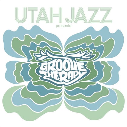 Groove Therapy album by Utah Jazz - Drum and Bass Cover Art