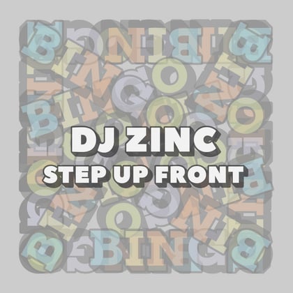 Step up Front album by DJ Zinc - Drum and Bass Cover Art
