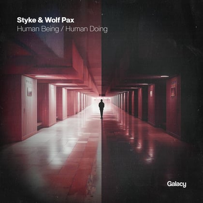 Human Being / Human Doing album by Styke & Wolf Pax - Drum and Bass Cover Art