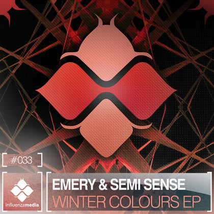 Winter Colours EP album by Semi Sense - Drum and Bass Cover Art