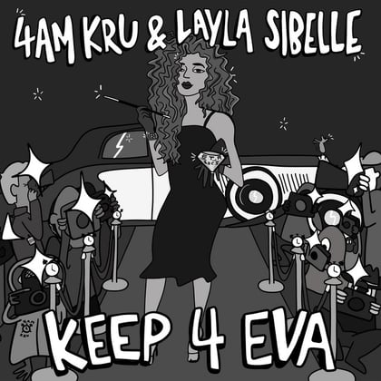 Keep 4 Eva album by 4am Kru - Drum and Bass Cover Art