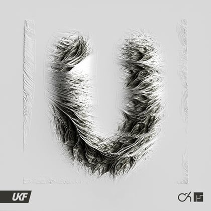 U album by Camo & Krooked & Mefjus - Drum and Bass Cover Art