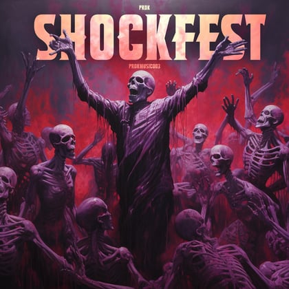 SHOCKFEST EP album by Prdk - Drum and Bass Cover Art