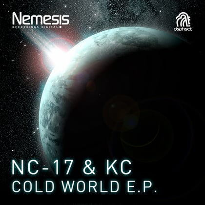 Cold World EP album by NC-17 - Drum and Bass Cover Art