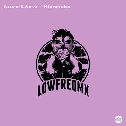 Microtube album by Asura - Drum and Bass Cover Art