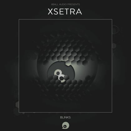 Blinks album by Xsetra - Drum and Bass Cover Art
