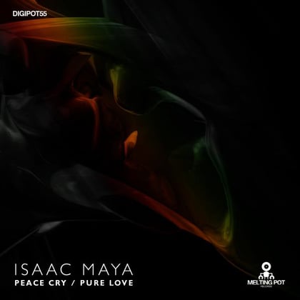 Peace Cry / Pure Love album by Isaac Maya - Drum and Bass Cover Art