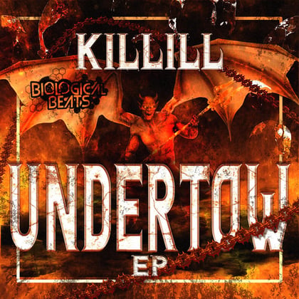 Undertow EP album by Killill - Drum and Bass Cover Art