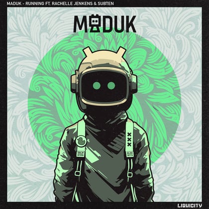 Running album by Maduk - Drum and Bass Cover Art