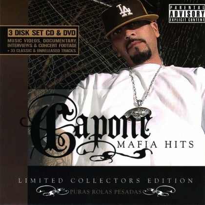Mafia Hits album by Capone - Drum and Bass Cover Art