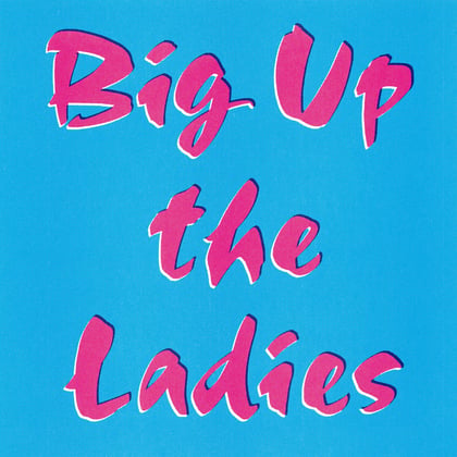 Big up the Ladies album by Fracture - Drum and Bass Cover Art