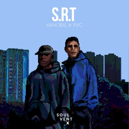 SRT album by Kanobie - Drum and Bass Cover Art