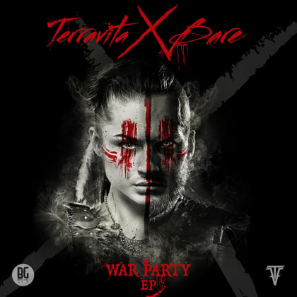 War Party EP album by Terravita - Drum and Bass Cover Art