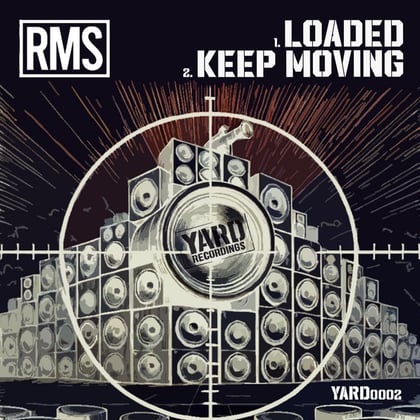 Loaded / Keep Movin' album by RMS - Drum and Bass Cover Art