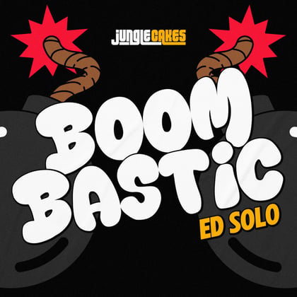 BOOMBASTIC album by Ed Solo - Drum and Bass Cover Art