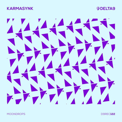 Moondrops album by KarmasynK - Drum and Bass Cover Art
