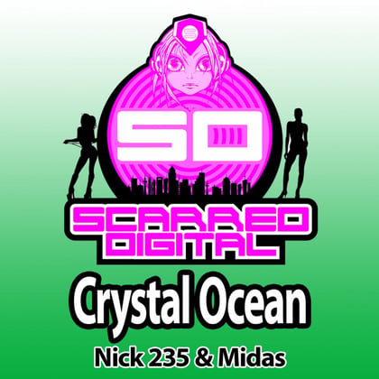 Crystal Ocean album by Midas - Drum and Bass Cover Art