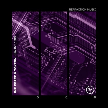 Haunt / 500 album by Toyfon - Drum and Bass Cover Art