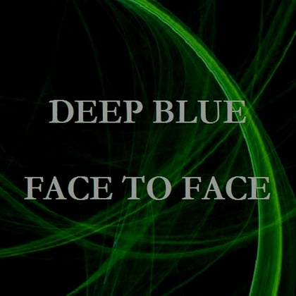 Face To Face album by Deep blue - Drum and Bass Cover Art