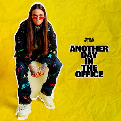 ANOTHER DAY IN THE OFFICE album by Mollie Collins - Drum and Bass Cover Art