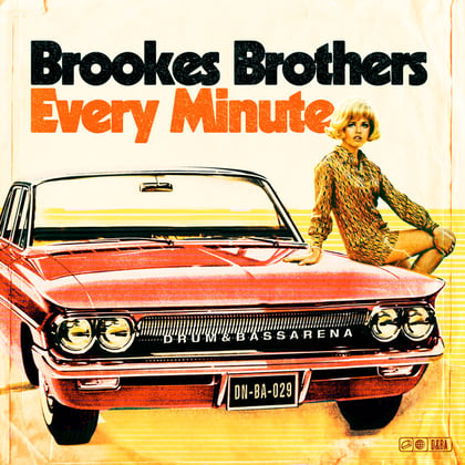 Every Minute album by Brookes Brothers - Drum and Bass Cover Art
