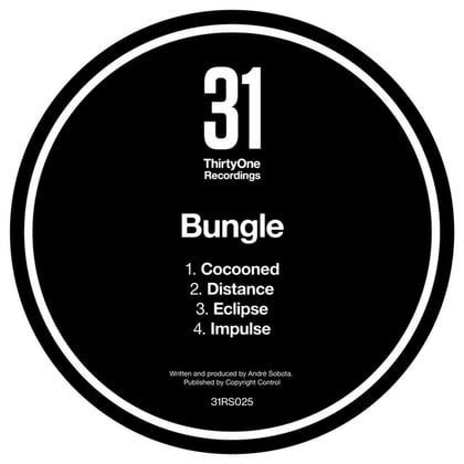 Cocooned EP album by Bungle - Drum and Bass Cover Art