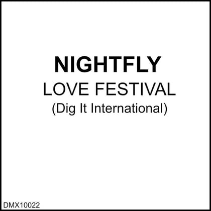 Love Festival album by The Nightfly - Drum and Bass Cover Art