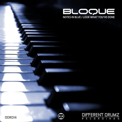 Notes In Blue / Look What You've Done album by Bloque - Drum and Bass Cover Art
